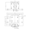 elevator parts/instantaneous safety gear/clamp-ZXA-288series